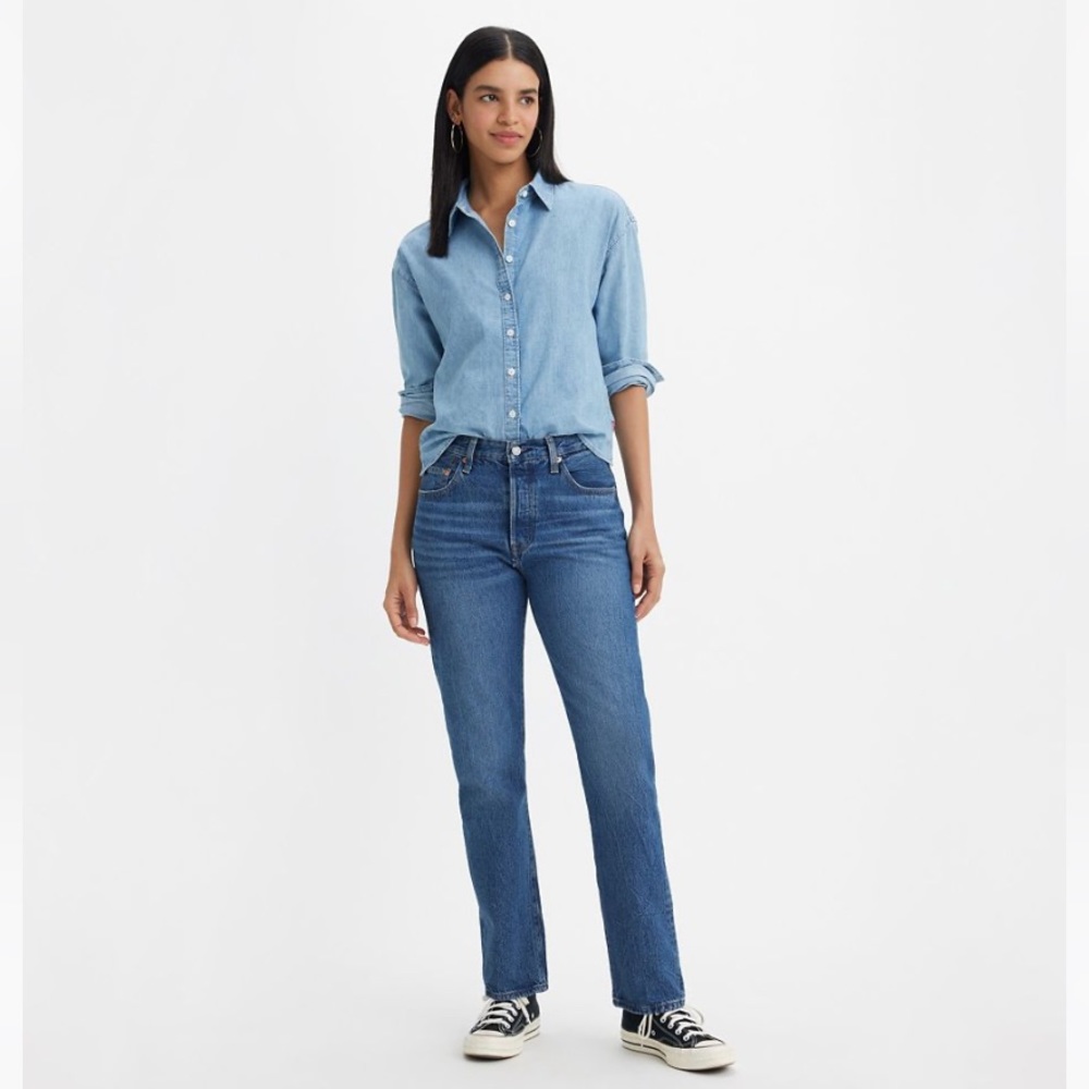 NWOT Levi’s 505 Original Straight Leg